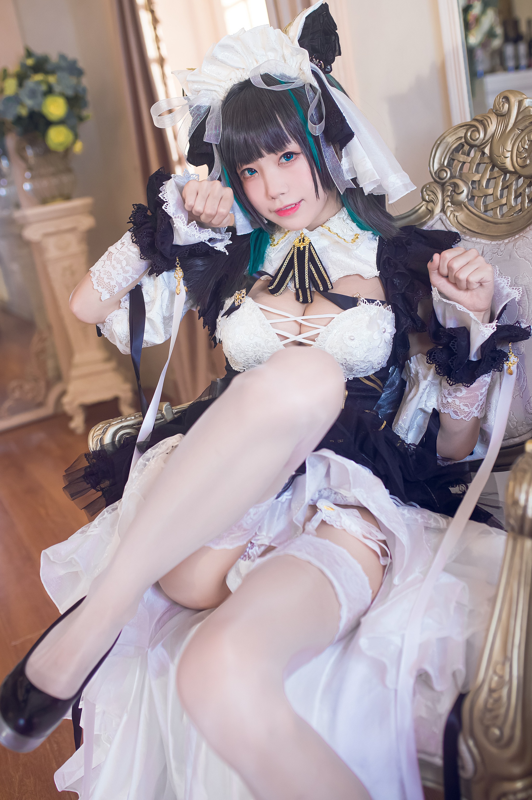 图片[1]-水淼Aqua – NO.232 碧蓝航线 柴郡[35P]-XikXak